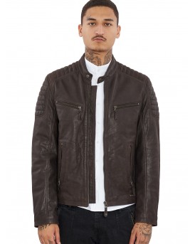 DELTA BUFFALO BROWN - АВТЕНТИЧНО МЪЖКО КОЖЕНО ЯКЕ