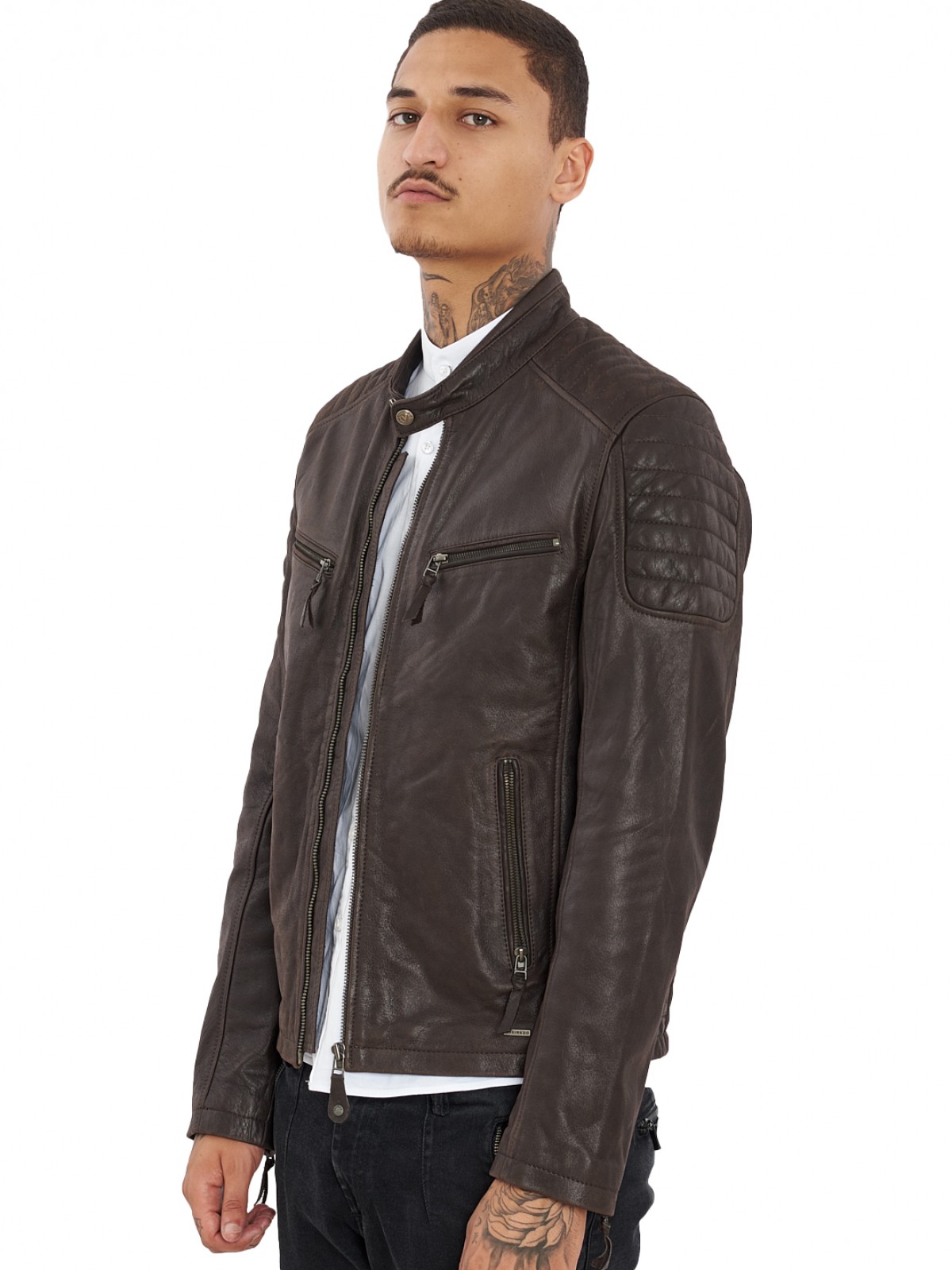 DELTA BUFFALO BROWN - АВТЕНТИЧНО МЪЖКО КОЖЕНО ЯКЕ