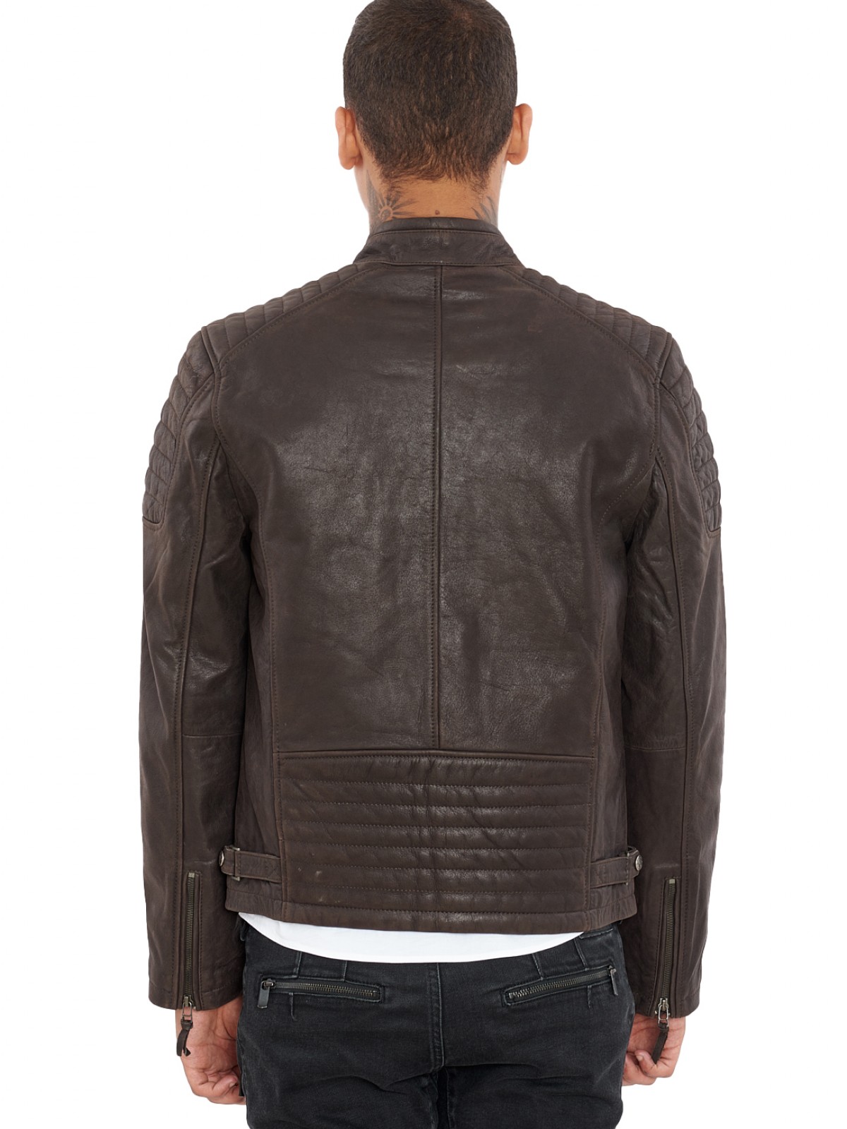 DELTA BUFFALO BROWN - АВТЕНТИЧНО МЪЖКО КОЖЕНО ЯКЕ