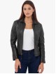 PANDORA SHEEP BLACK - AUTHENTIC WOMENS BLACK LEATHER JACKET PANDORA SHEEP BLACK - AUTHENTIC WOMENS BLACK LEATHER JACKET