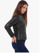 PANDORA SHEEP BLACK - AUTHENTIC WOMENS BLACK LEATHER JACKET PANDORA SHEEP BLACK - AUTHENTIC WOMENS BLACK LEATHER JACKET